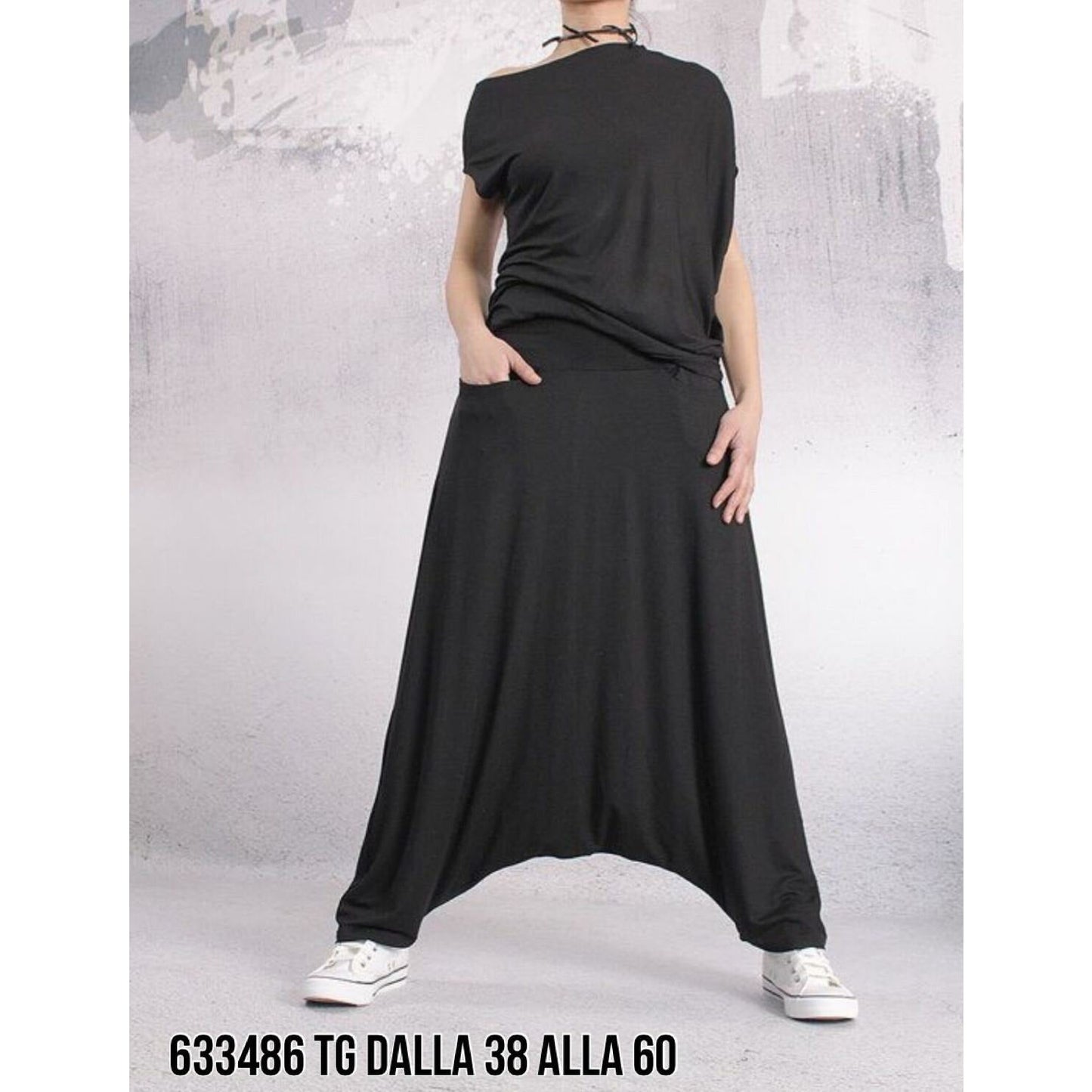 Pantalón clásico de viscosa Tallas 38–60