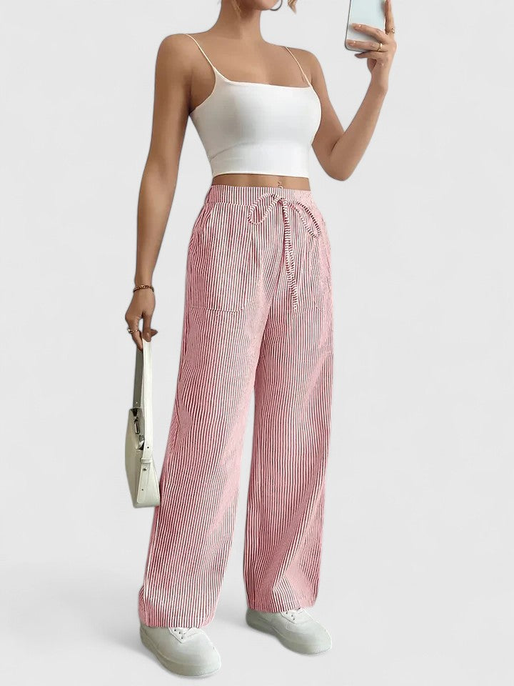 Birgit™ – Comfortable Wide-Leg Trousers with Elegant Details