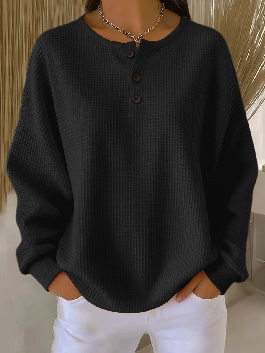 Anne™ - Lässiges Sweatshirt mit Kragen