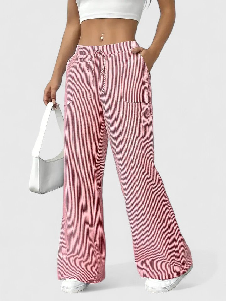 Birgit™ – Comfortable Wide-Leg Trousers with Elegant Details