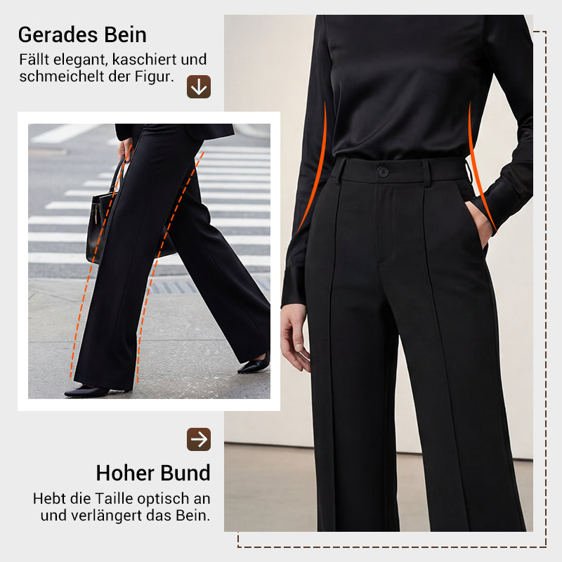 Meldy™ - Pantalón de traje de talle alto para mujer