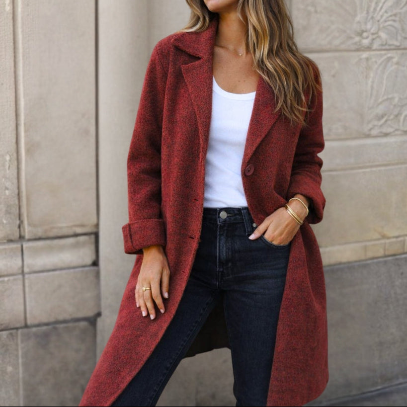 Selia™ - Elegante Frühlingsjacke mit Knöpfen