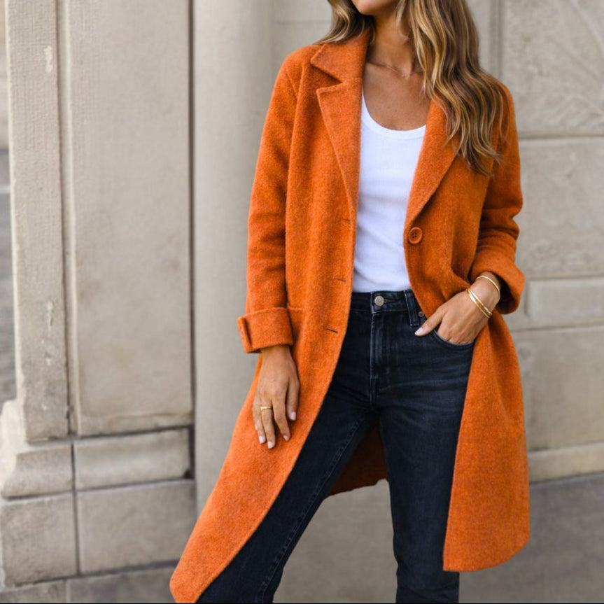 Selia™ - Elegante Frühlingsjacke mit Knöpfen