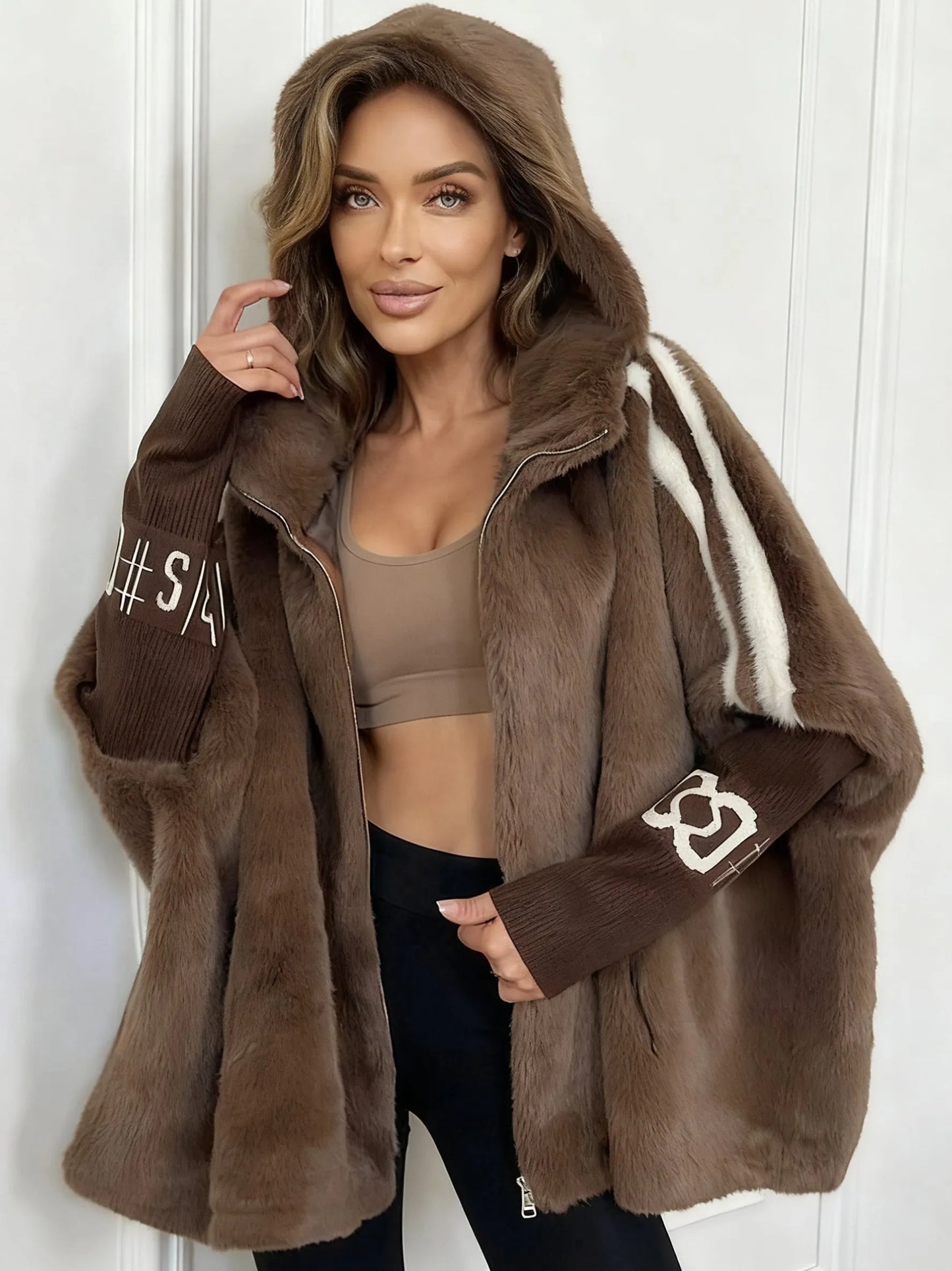 Bondella™ - Elegante Winterjacke aus Plüsch