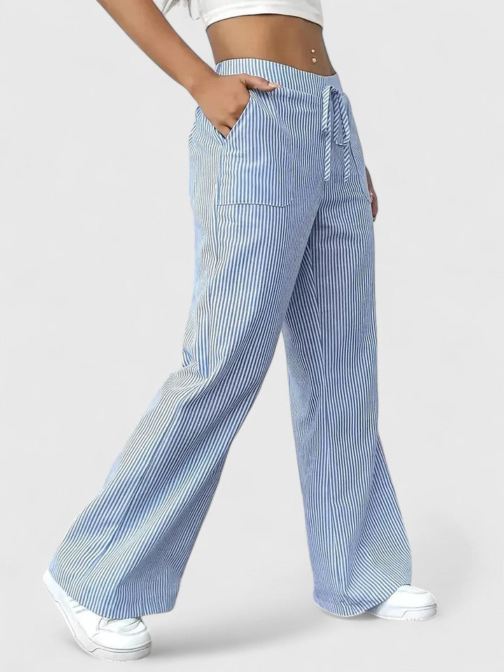 Birgit™ – Comfortable Wide-Leg Trousers with Elegant Details
