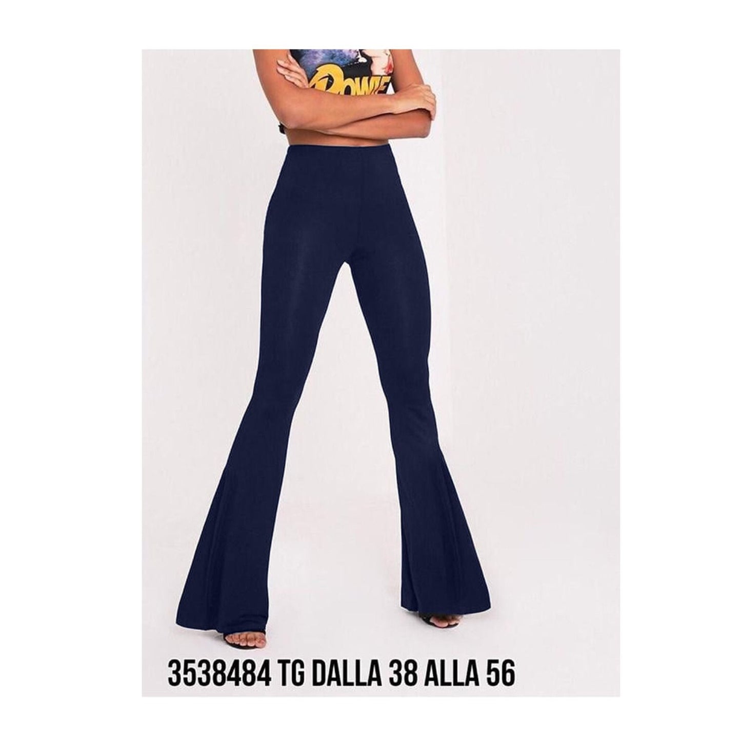 Lally para Mujer Acampanados con Elástico en la Cintura Cómodos y Versátiles – Tallas 38–60