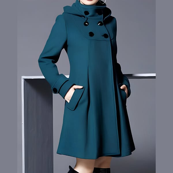Solvara™ - Elegante Jacke mit Doppeltaschen und Kapuze