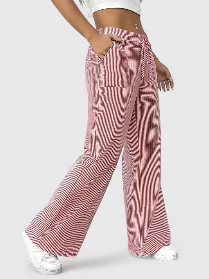 Birgit™ – Comfortable Wide-Leg Trousers with Elegant Details