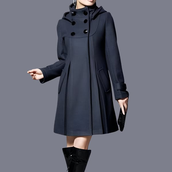 Solvara™ - Elegante Jacke mit Doppeltaschen und Kapuze