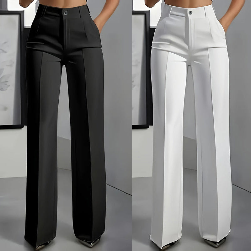 Meldy™ - Pantalón de traje de talle alto para mujer