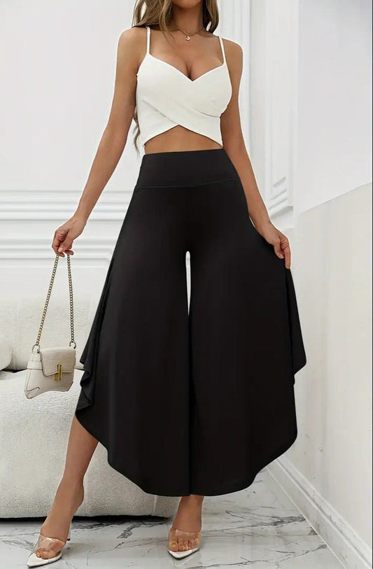 Pantalón Lisy Elástico en la cintura Tejido elástico Hecho en Italia Polystretch Elastano Tallas 38–60