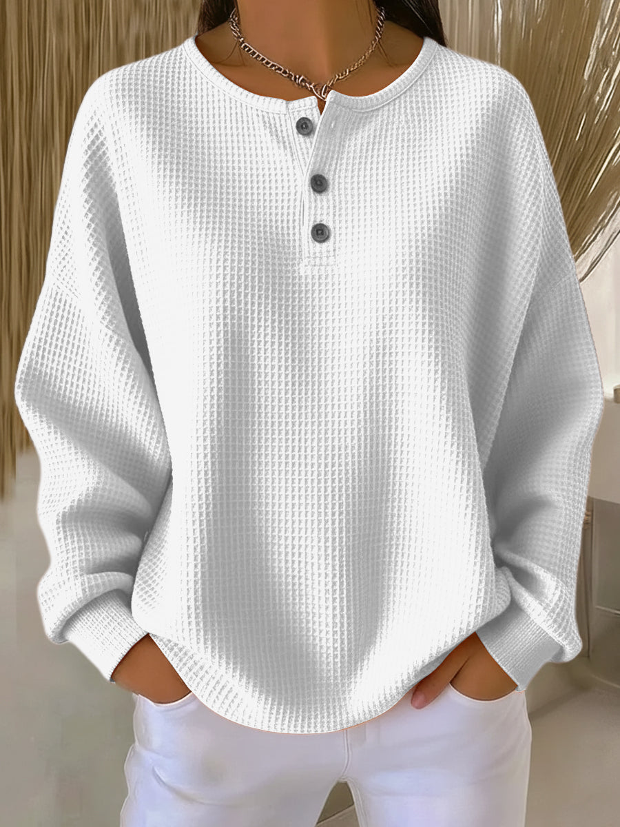 Anne™ - Lässiges Sweatshirt mit Kragen