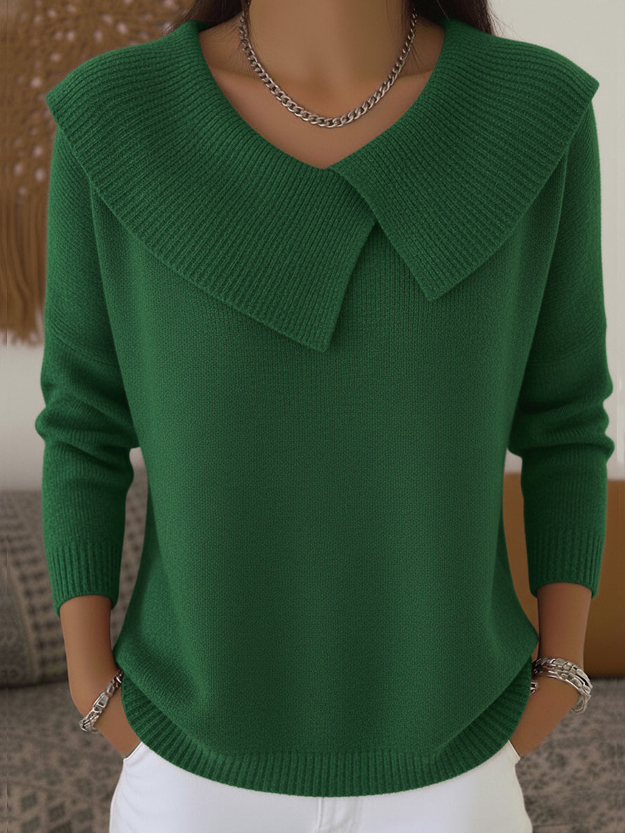 Railyn™ - Pullover mit Weitem Kragen