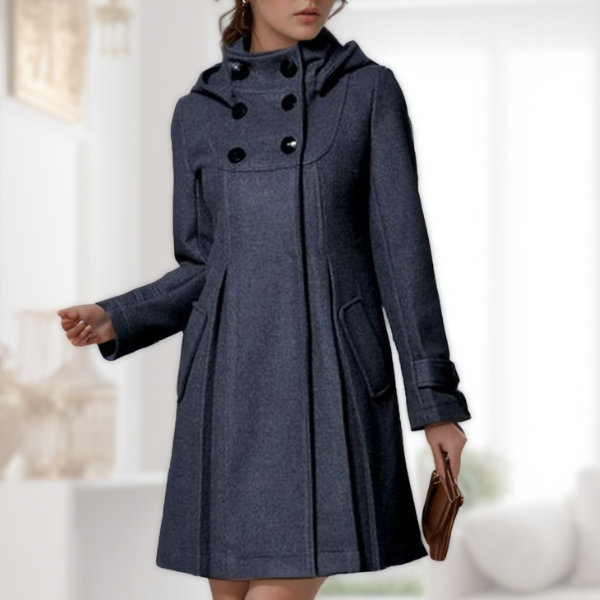 Solvara™ - Elegante Jacke mit Doppeltaschen und Kapuze