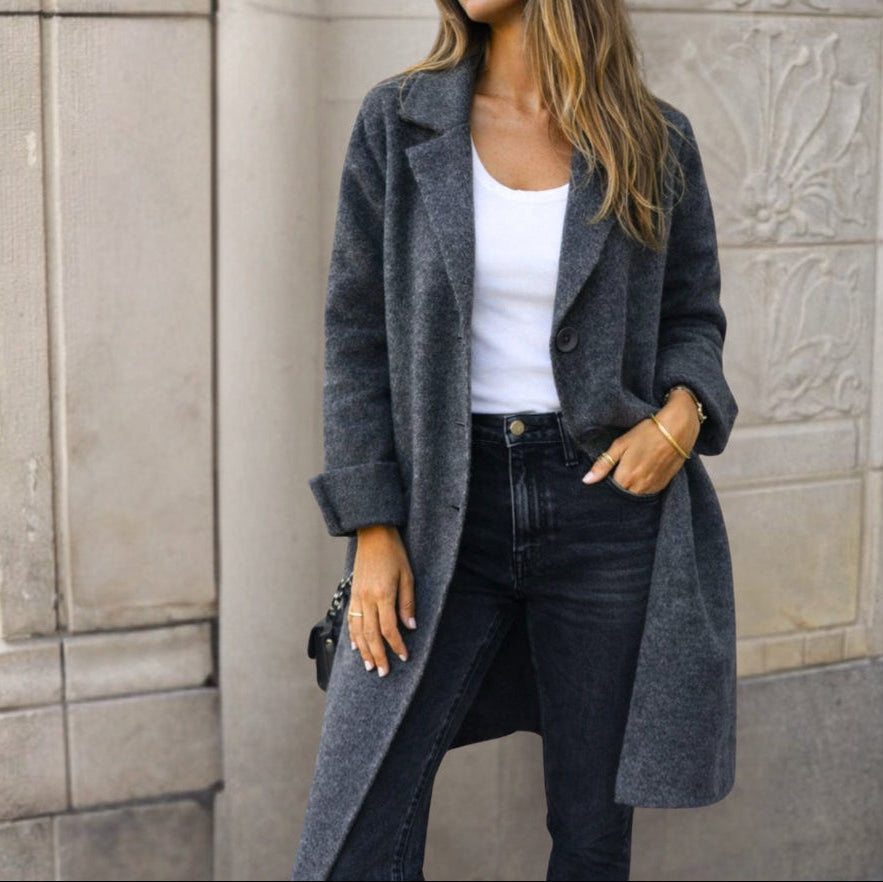 Selia™ - Elegante Frühlingsjacke mit Knöpfen