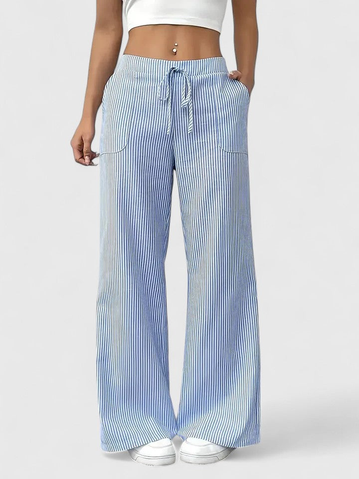 Birgit™ – Comfortable Wide-Leg Trousers with Elegant Details