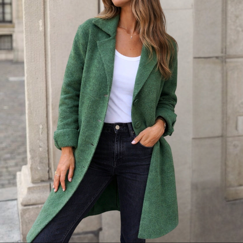 Selia™ - Elegante Frühlingsjacke mit Knöpfen