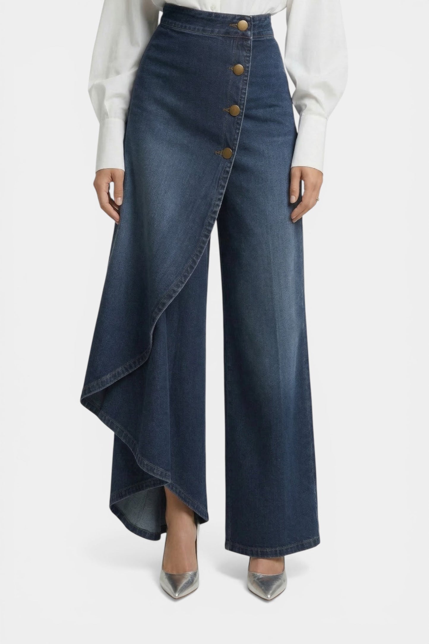 Marites™ - Sculpt-Jeans de talle alto