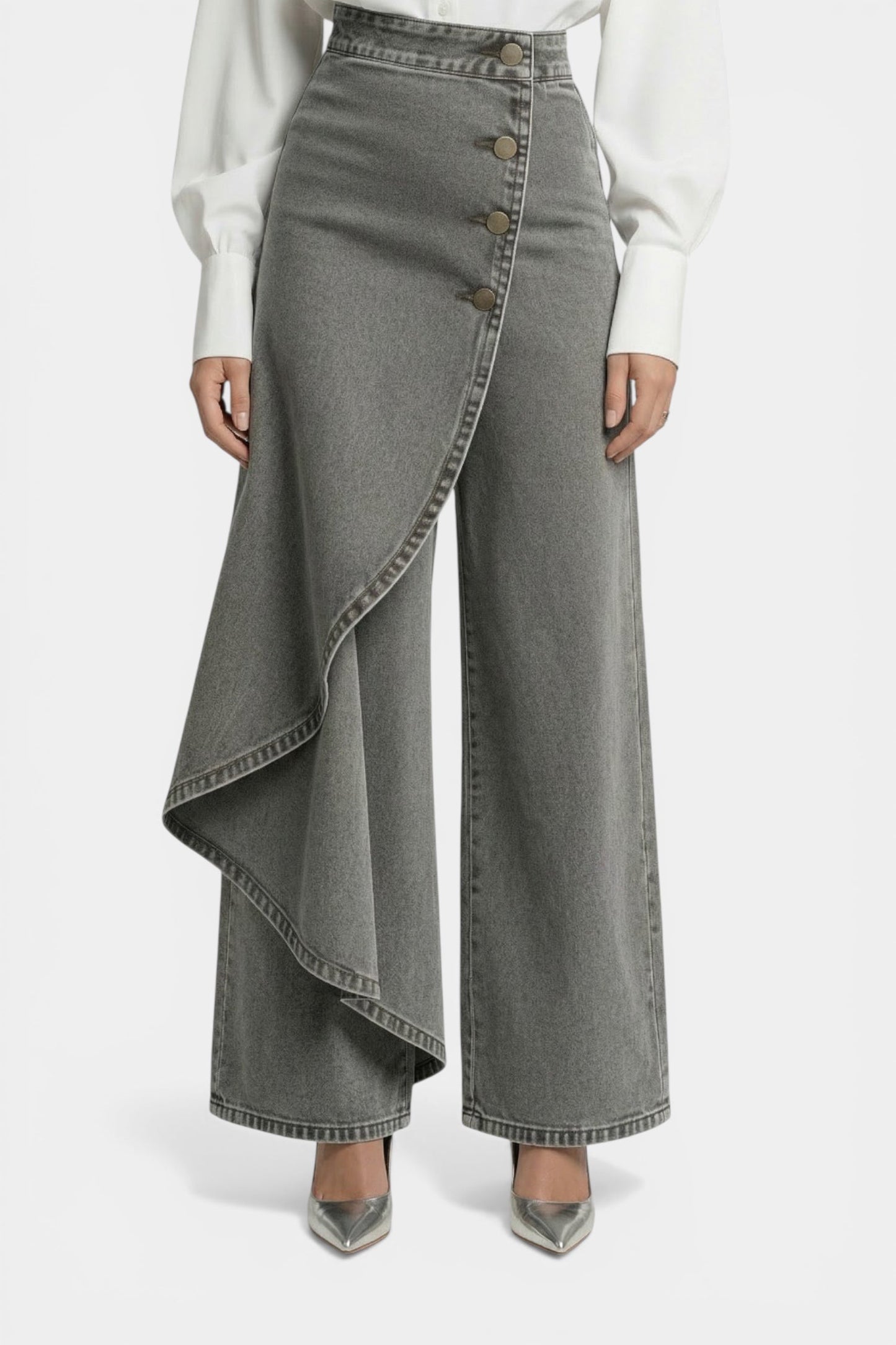 Marites™ - Sculpt-Jeans de talle alto