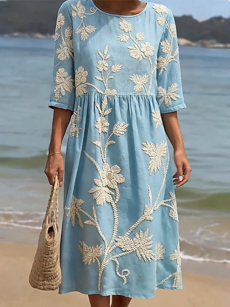 Reliy™ – Besticktes Vintage-Kleid