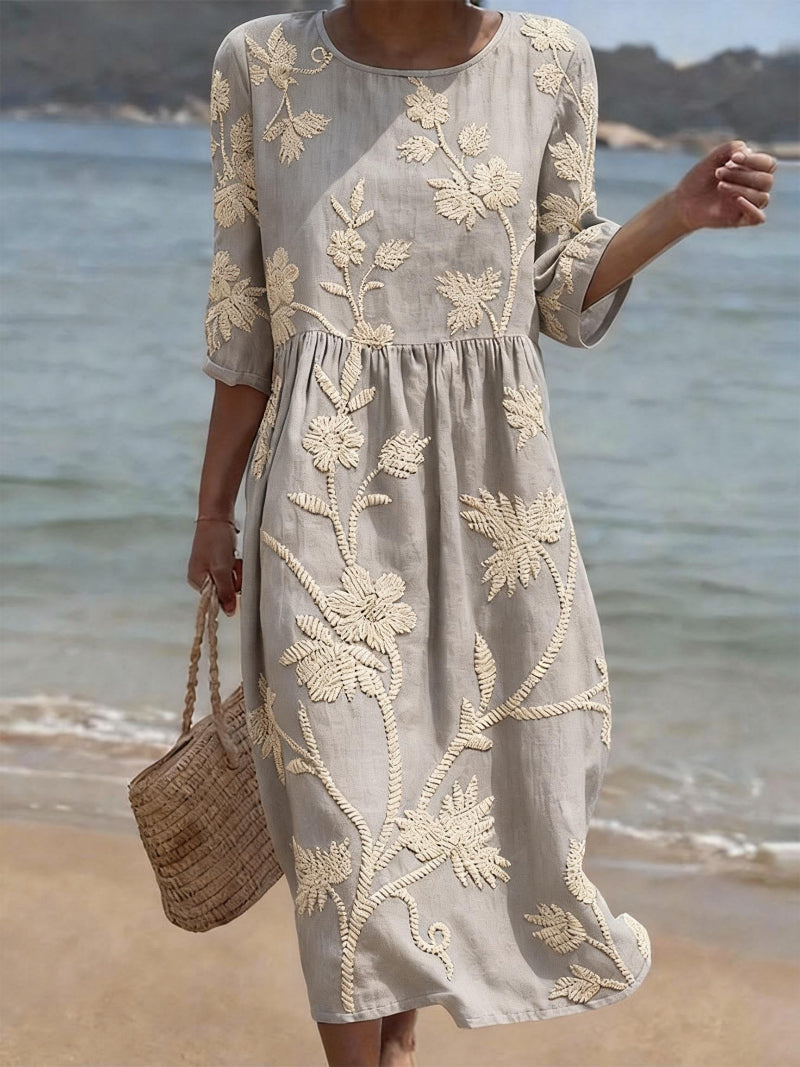 Reliy™ – Besticktes Vintage-Kleid