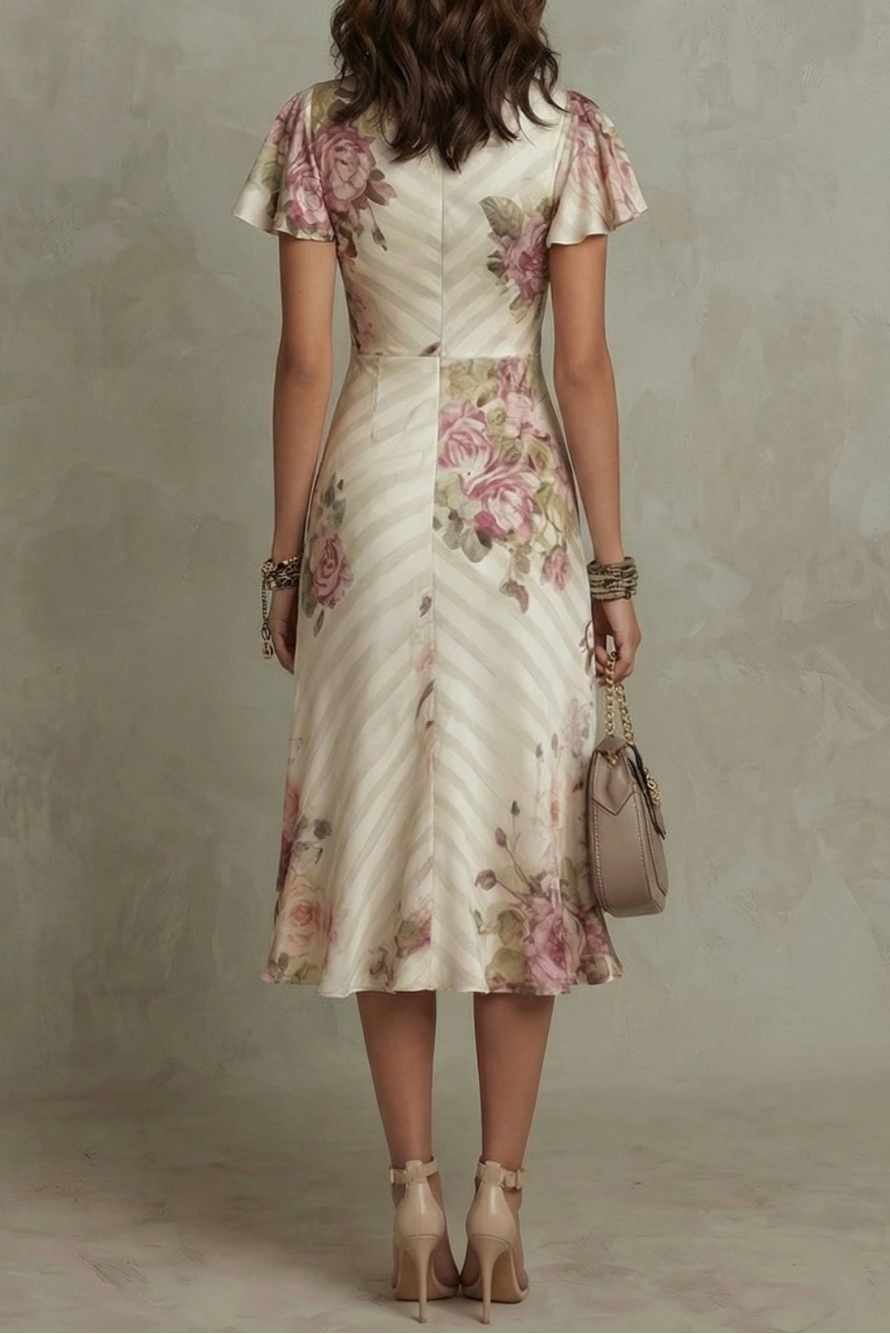 Resie™ - Vintage Romantik Midikleid