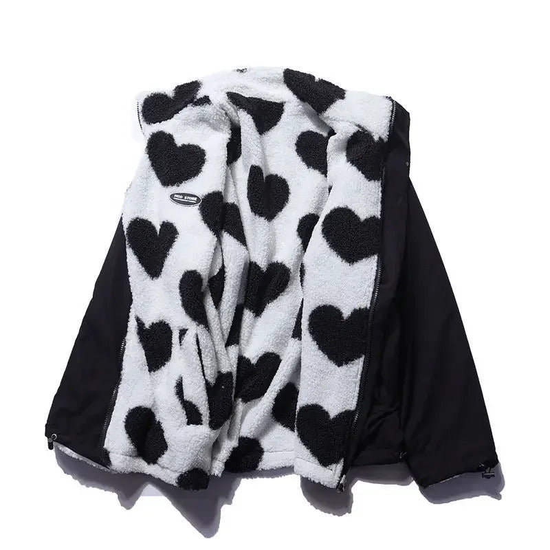 Sherley™ - Wendbare Jacke mit Herzen