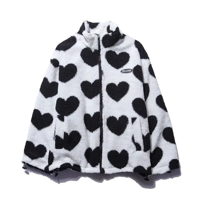 Sherley™ - Wendbare Jacke mit Herzen
