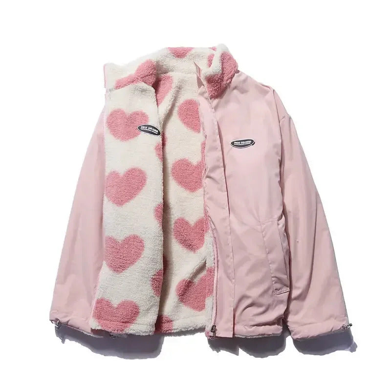 Sherley™ - Wendbare Jacke mit Herzen