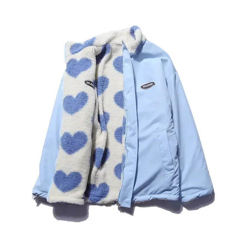 Sherley™ - Wendbare Jacke mit Herzen
