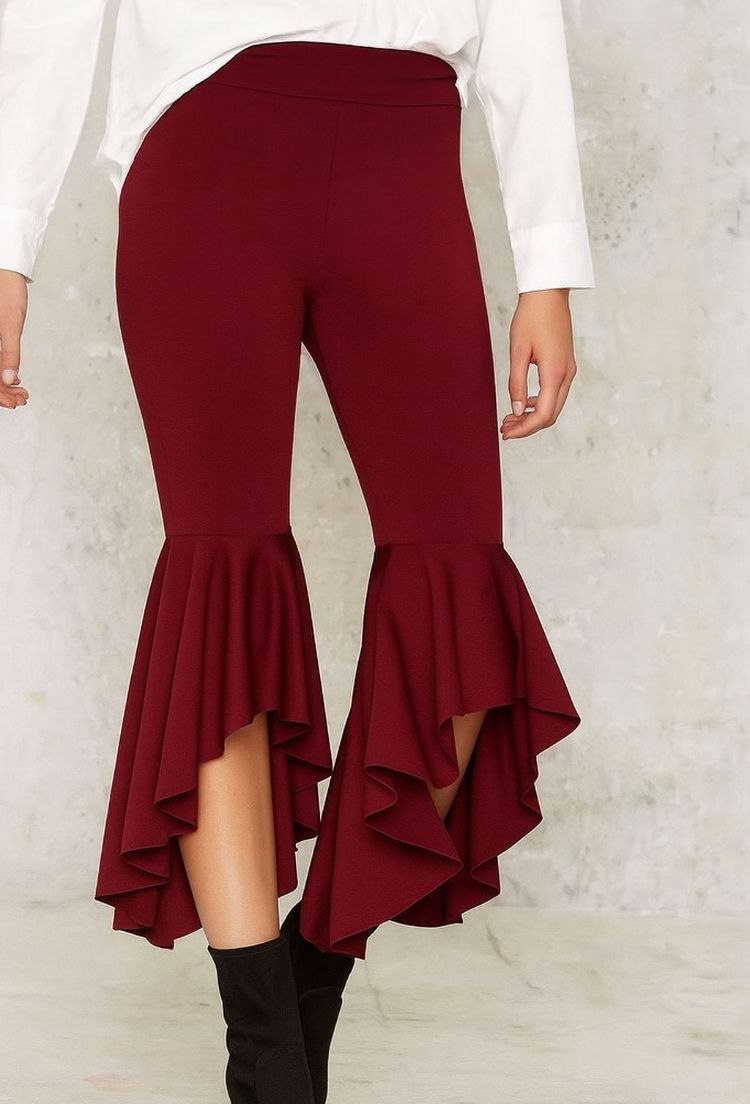 Pantalón Lolly Poliéster Elastano Hecho en Italia Ajuste Cómodo y Resistente Tallas 38–60