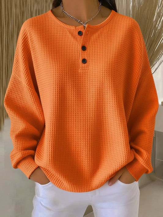 Anne™ - Lässiges Sweatshirt mit Kragen