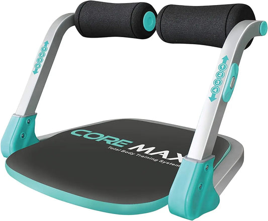 2.0 Smart Abs and Total Body Workout Cardio Home Gym , Teal/Grey