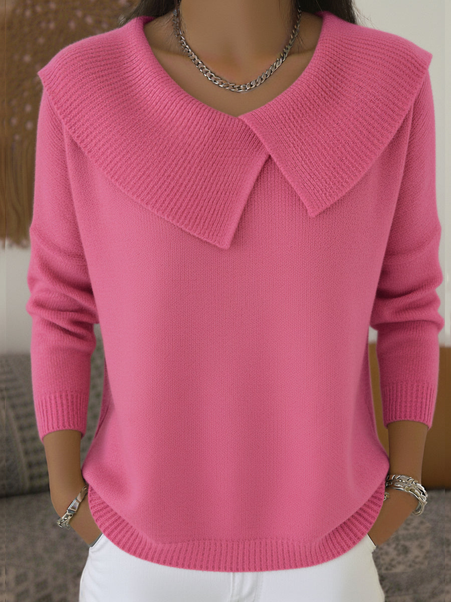 Railyn™ - Pullover mit Weitem Kragen