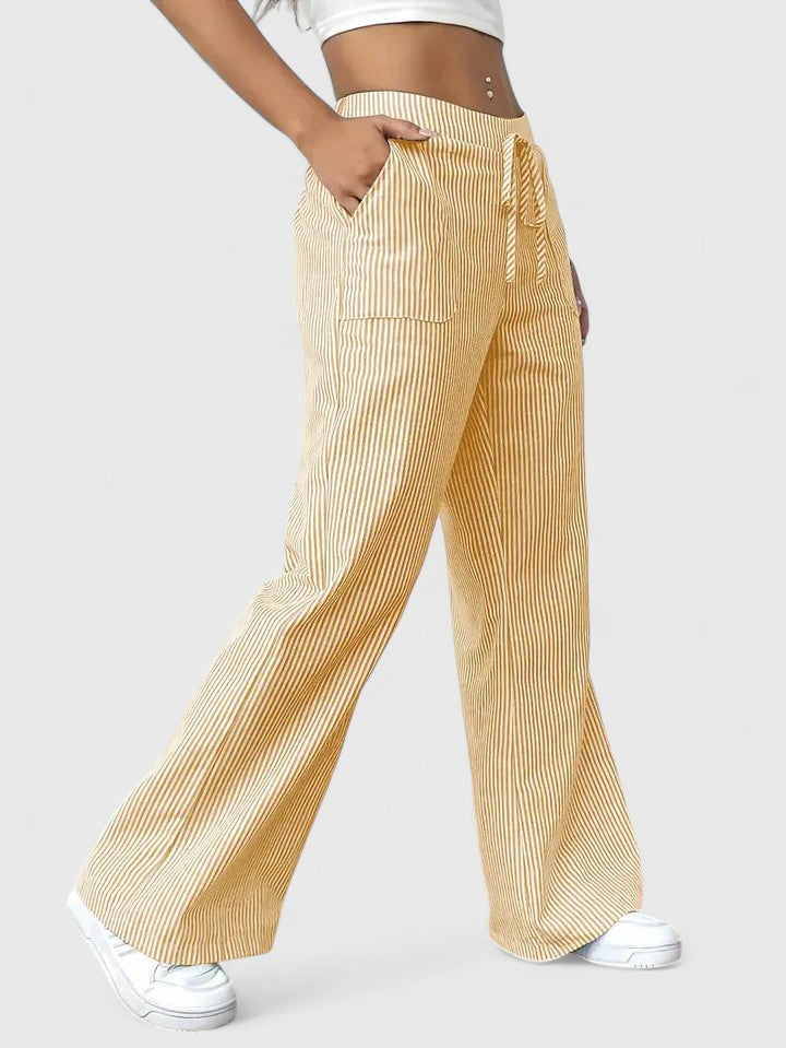 Birgit™ – Comfortable Wide-Leg Trousers with Elegant Details