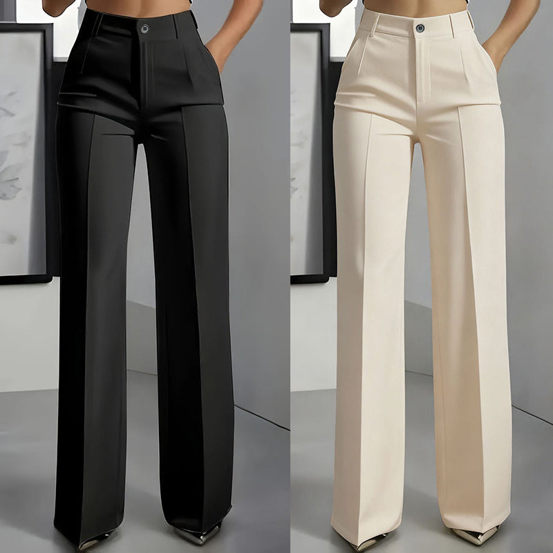 Meldy™ - Pantalón de traje de talle alto para mujer