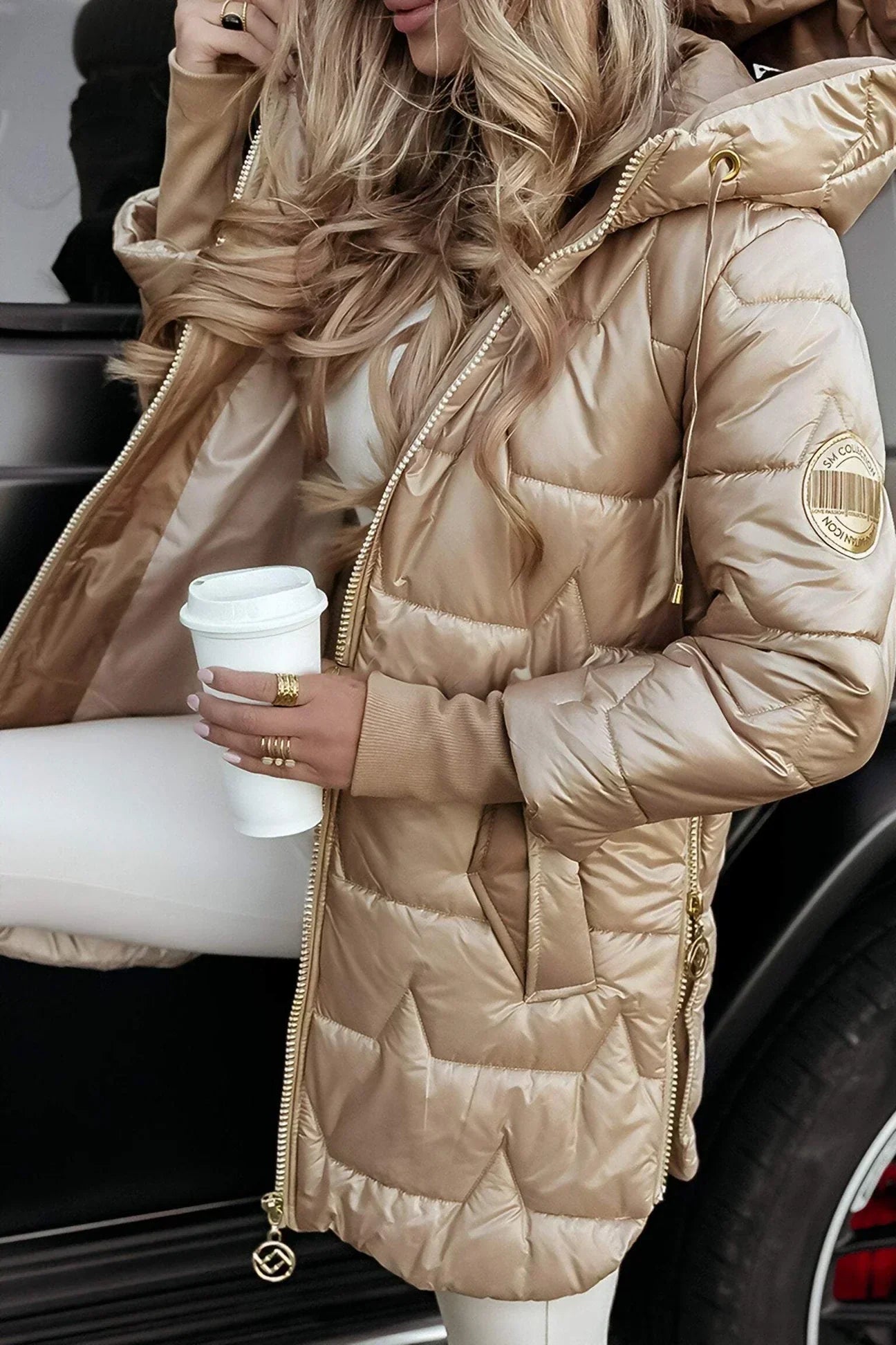 Chivelle™ - Stylischer Wintermantel mit Kapuze