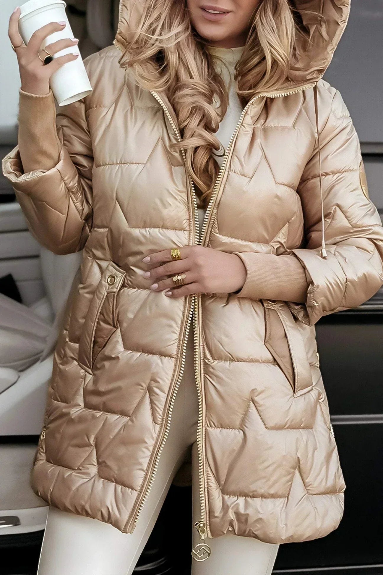 Chivelle™ - Stylischer Wintermantel mit Kapuze