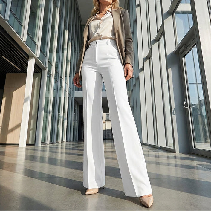 Meldy™ - Pantalón de traje de talle alto para mujer