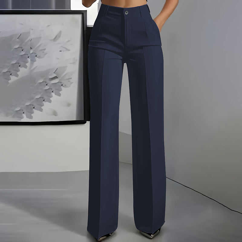 Lerin™ - Pantalón de tiro alto elegante - Estilo atemporal y se agota rápidamente