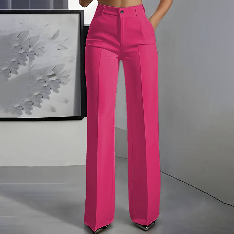 Meldy™ - Pantalón de traje de talle alto para mujer