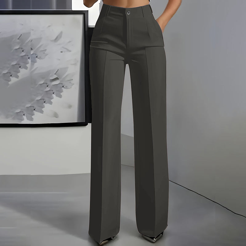 Meldy™ - Pantalón de traje de talle alto para mujer